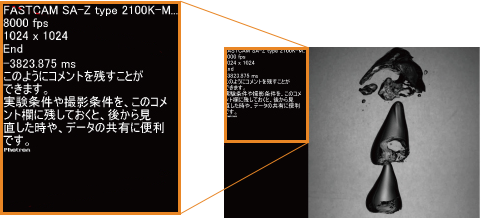 情報保存機能