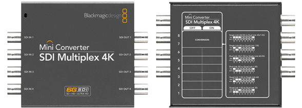 Mini Converter SDI Multiplex 4K