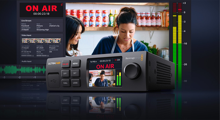 ブラックマジックデザイン、新製品Blackmagic Web Presenter 4Kを発表