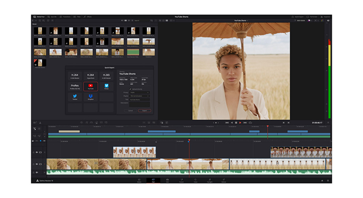 ブラックマジックデザイン、DaVinci Resolve 18.1を発表